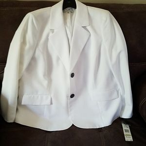 Professional White Classic Blazer